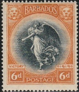 Barbados, #147 MH  From 1920, CV-$4.50  pencil mark on back
