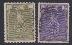 Haiti - 1941 - SC C12-13 - Used - Complete set 