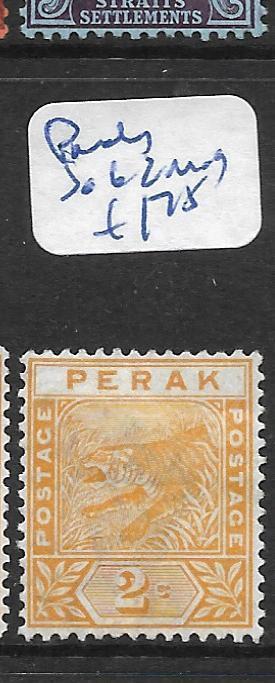 MALAYA   PERAK   (P1207B)  TIGER 2C   SG 62   MOG