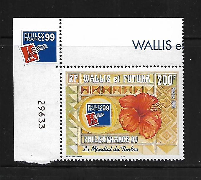 WALLIS & FUTUNA ISLANDS, 519,MNH, SS, PHILEXFRANCE '99 EXHIBITION