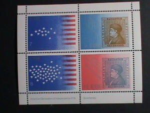 Ireland Stamp-1976 SC#392b American Bicentenary of Revolution  MNH-S/S sheet