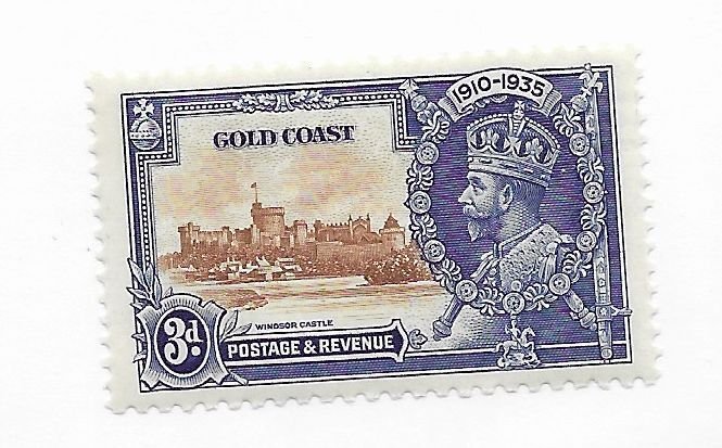 Gold Coast #109 Used - Stamp - CAT VALUE $3.25