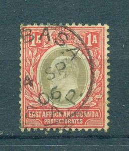 East Africa & Uganda Protect. sc# 18 (3) used cat val $1.00