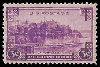 PCBstamps  US # 801 3c Puerto Rico, MNH, (5)