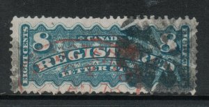 Canada #F3 Very Fine Used With Scarce Cancel Dated August 20 1878