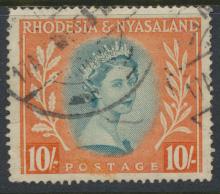 Rhodesia & Nyasaland SG 14 Sc# 154  Used  please see details