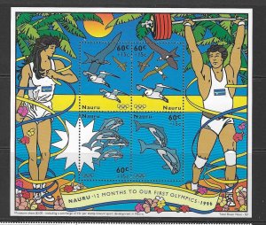 NAURU SGMS441 1975 12 MONTHS TO OUR FIRST OLYMPIC GAMES   MNH
