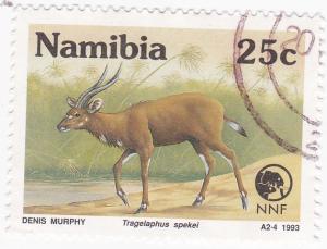 Namibia 1993 Endangered Species - Sitatunga Used- 20c SG 607