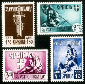 Serbia Stamps # 2NB23-6 MLH VF 