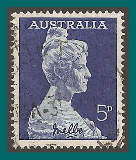 Australia 1961 Dame Nellie Melba, used  341,SG340