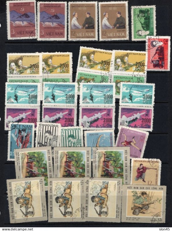 Vietnam 1946 and up Accumulation Unused Used Mostly/CTO 16901