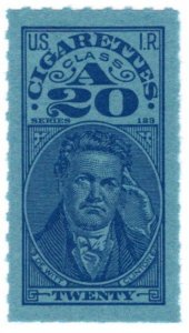 Springer TA380a (TA331a) MNH, 20 Class A Cigarettes, Series 123, 1953, USA