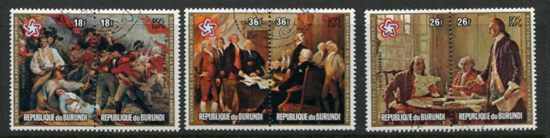 Burundi #C244-6 Used (Box2)