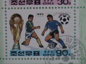 KOREA STAMP 1993 WORLD FOOT BALL CHAMPIONSHIP  ; CTO- NOT HING  S/S SHEET #2