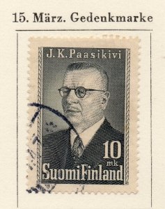 Finland 1947 Early Issue Fine Used 10mk. NW-214518