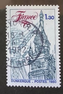 France 1980 Scott 1702 used - 1.30fr,   Philatelic Societies Congress, Dunkerque