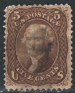 US 76 Used F/VF 1863 SCV $125.00