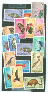 Grenada #C3-C19  Single (Complete Set)