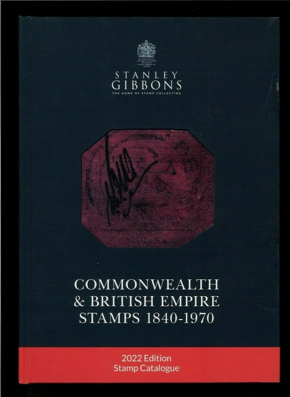 New 2022 Stanley Gibbons Commonwealth & British Empire Postage Stamps 1840-1970