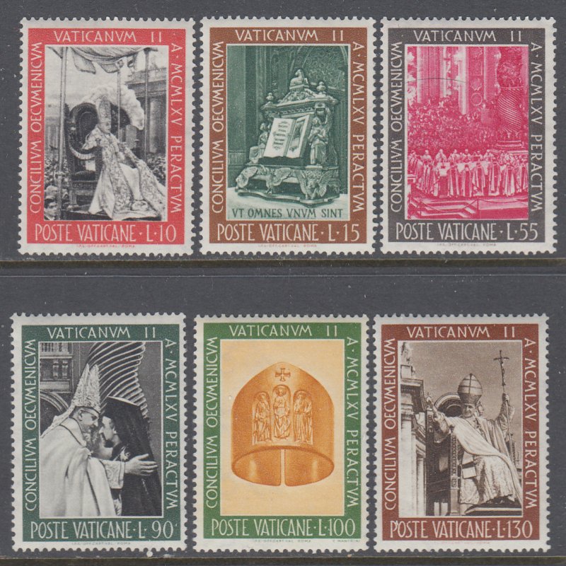 Vatican City 439-444 MNH VF