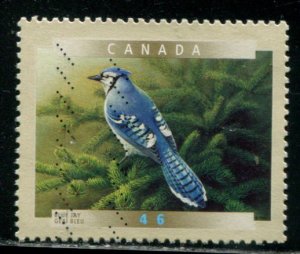 1842 Canada 46c Blue Jay, used