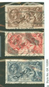 Great Britain #222-224  Single (Complete Set)