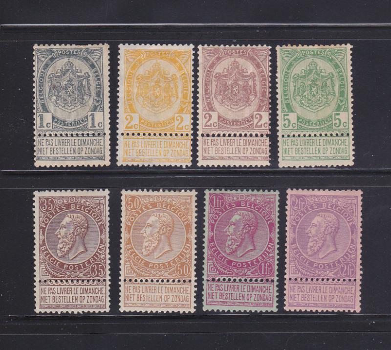 Belgium 60-61, 63-64, 69-70, 72, 74 MHR Various