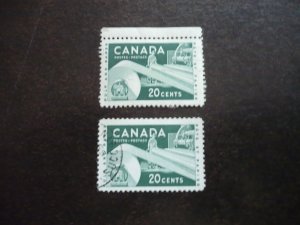 Stamps - Canada - Scott# 362 - Mint Hinged & Used Part Set of 1 Stamp