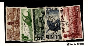 Papua New Guinea #130-134  Multiple