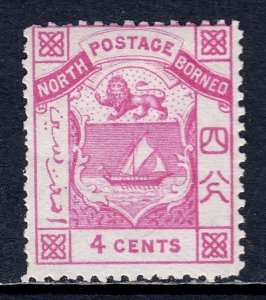 North Borneo - Scott #11 - MH - Short perfs at left - SCV $20