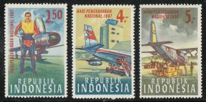 Indonesia Aviation Day (Scott #721-23) MH 