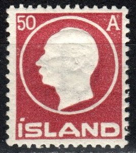 Iceland #95  F-VF Unused CV $9.50 (X2177)