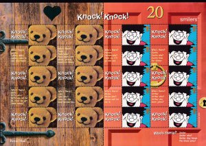 Great Britain 1365a Greetings Pane MNH VF