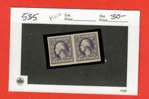 Imperforate Pair 535