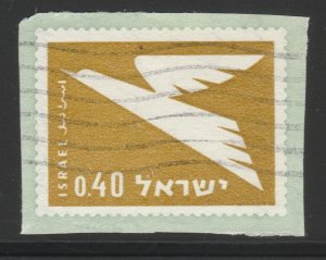 ISRAEL Postal Stationery Cut Out A17P30F38507-