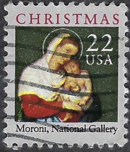 United States #2367 22¢ Madonna and Child (1987). Used.