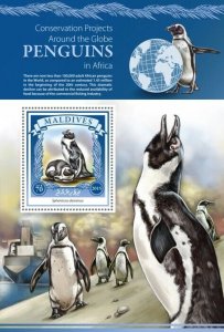 Maldives 2015 MNH - PENGUIN   |  Michel Code: 5945 / Bl.849  |  Scott Code: 3468
