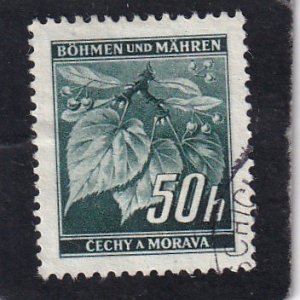 Czechoslovakia,  Bohemia and  Moravia,  #  26   used