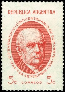Argentina #455  MNH - 5c Sarmiento (1939)