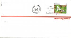 Canada 1973 FDC - Flower Of  Ontario - Ottawa, Ont - F78849