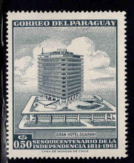 Paraguay Scott 602 MH* Hotel Guarani stamp