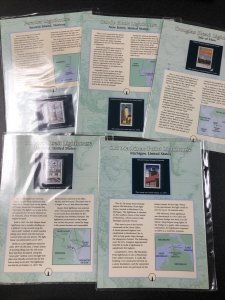 Lighthouse Stamp Collection Panels  