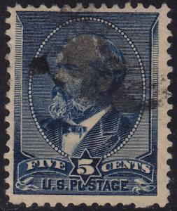 USA - 1888 - Scott #216 - used - James A. Garfield