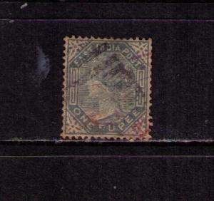 INDIA Sc# 35 USED F Queen Victoria  