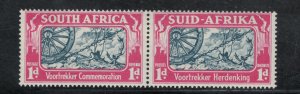 South Africa 1938 Voortrekker 1p Scott # 79 MH