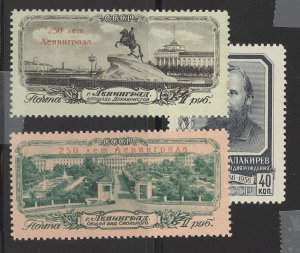 Russia #1944-5/1948 Mint (NH) Single (Complete Set)