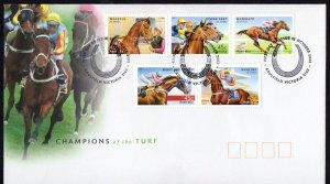 Australia 2002 Champions of the Turf FDC - Horse-racing