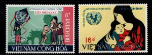 South Vietnam Scott 337-338 MNH** 1968 UNICEF set