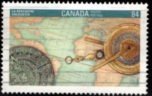 Canada - #1407 World Map - Used