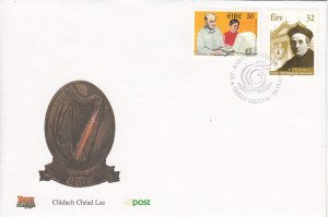 Ireland 1999 FDC Sc #1181, 1184 Year of Older Persons, Pioneer Total Abstinen...